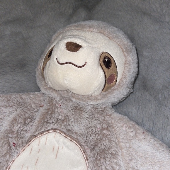 Douglas Baby Sloth Sshlumpie Plush Stuffed Animal Toy Security Blanket - Picture 2 of 6